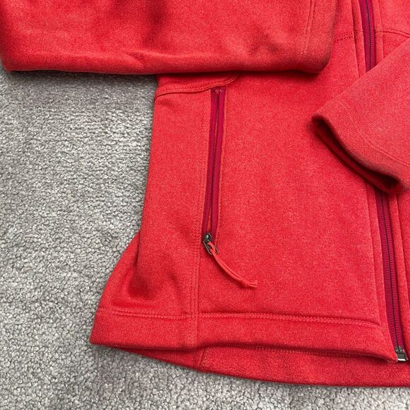 The North Face Agave Full Zip Jacket Womens Small Red Full Zip Outdoor Hiking - Picture 12 of 15